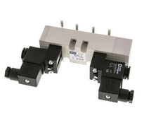 5/3 ISO 5599-1 Electrovanne à centre fermé 12V DC 2-10bar/28-140psi YPC