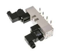 5/3 ISO 5599-1 Electrovanne à centre fermé 12V DC 2-10bar/28-140psi YPC