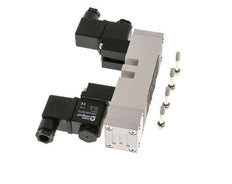 5/3 ISO 5599-1 Electrovanne à centre fermé 12V DC 2-10bar/28-140psi YPC