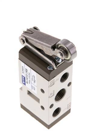 5/2 G1/4'' (G1/8'') Valve à levier à rouleau 0-8bar/0-112psi YPC