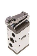 5/2 G1/4'' (G1/8'') Valve à levier à rouleau 0-8bar/0-112psi YPC