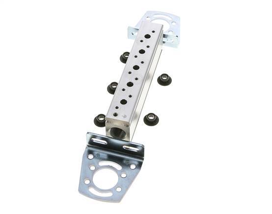 2xG3/8'' Manifold 5-Station Festo 576366 VABM-B10-20-G38-5-P53