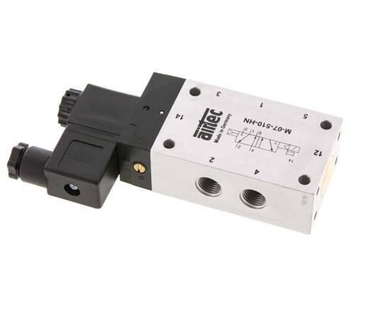 electrovanne 5/2 G1/4'' 230V AC 1.5-10bar/21.0-140psi Airtec