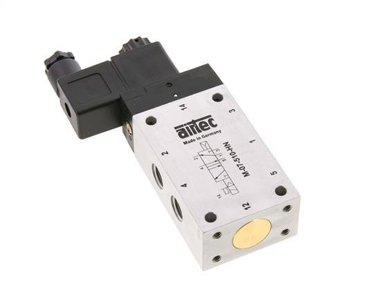 electrovanne 5/2 G1/4'' 230V AC 1.5-10bar/21.0-140psi Airtec