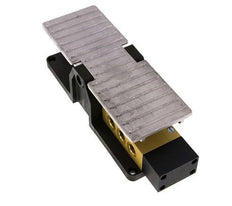 valve à pédale 5/3 G1/4'' à centre fermé 2.5-10bar/35.0-140psi