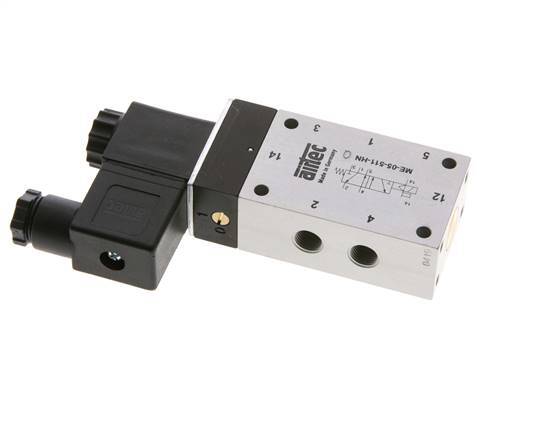 electrovanne 5/2 G1/8'' pilote externe 230V AC -0.95-10bar/-13.2-140psi Airtec