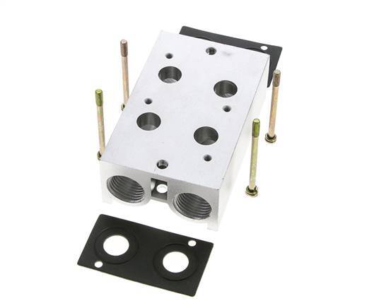 Manifold 2 stations E.MC 3/2 voies
