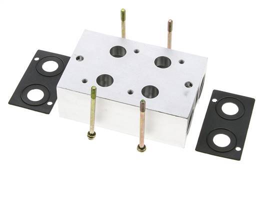 Manifold 2 stations E.MC 3/2 voies