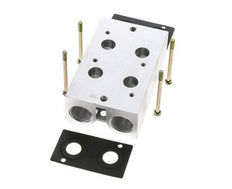 Manifold 2 stations E.MC 3/2 voies