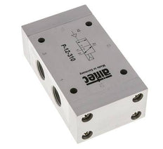valve pilote d'air 3/2 G1/2'' (G1/8'') 1-10bar/14-140psi Airtec