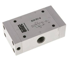 valve pilote d'air 3/2 G1/2'' (G1/8'') 1-10bar/14-140psi Airtec