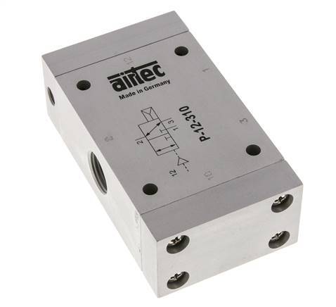 valve pilote d'air 3/2 G1/2'' (G1/8'') 1-10bar/14-140psi Airtec
