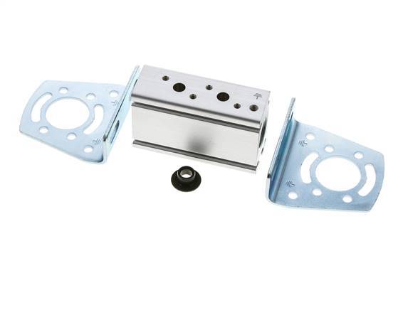 2xG3/8'' Manifold 2-Station Festo 576363 VABM-B10-20-G38-2-P53