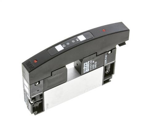 electrovanne de centre de pression à bride 5/3 pour terminaux 24V DC 3-8bar/42-112psi Airtec