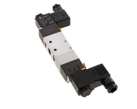 5/3 G1/4'' (G1/8'') Electrovanne centrale d'échappement 24V AC 1.5-8bar/21.0-112psi E.MC