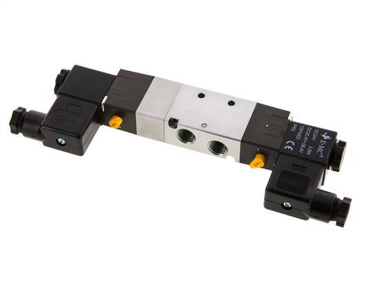 5/3 G1/4'' (G1/8'') Electrovanne centrale d'échappement 24V AC 1.5-8bar/21.0-112psi E.MC