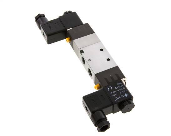 5/3 G1/4'' (G1/8'') Electrovanne centrale d'échappement 24V AC 1.5-8bar/21.0-112psi E.MC