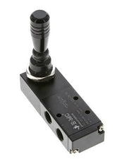 5/3 G1/4'' (G1/8'') Valve à levier manuel pour centre de pression 0-8bar/0-112psi E.MC