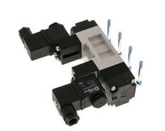 5/3 ISO 5599-1 Electrovanne centrale d'échappement 24V DC 2-10bar/28-140psi YPC