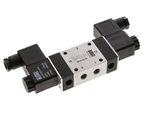 3/2 G1/8'' Bistable Solenoid Valve External Pilot 24V DC 0-10bar/0-140psi Airtec