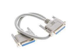 câble de connexion à 25 broches avec D-Sub des deux côtés 0.5m