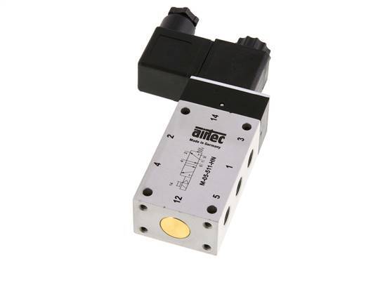 electrovanne 5/2 G1/8'' 12V DC 3-10bar/42-140psi Airtec