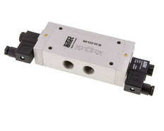 5/3 G1/2'' Exhaust Center Solenoid Valve 115V AC 3-10bar/42-140psi Airtec