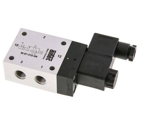 3/2 G1/4'' NO Solenoid Valve 115V AC 1.5-10bar/21.0-140psi Airtec