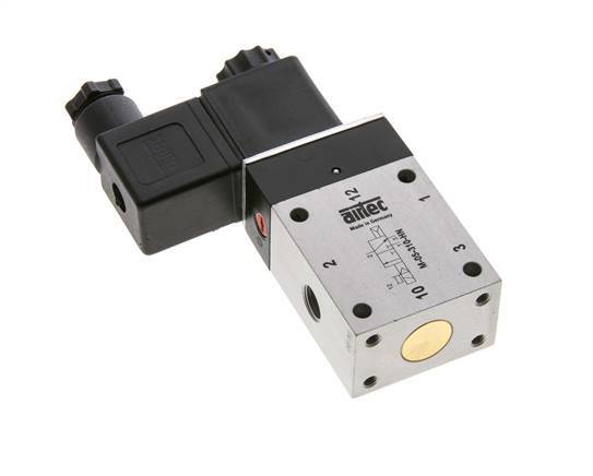 Electrovanne NO 3/2 G1/8'' 24V DC 2-10bar/28-140psi Airtec