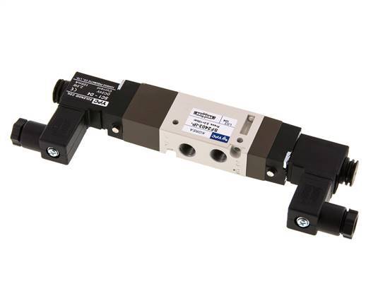 electrovanne centrale d'échappement 5/3 G1/8'' 12V DC 2-10bar/28-140psi YPC