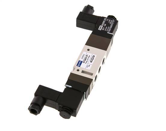electrovanne centrale d'échappement 5/3 G1/8'' 12V DC 2-10bar/28-140psi YPC