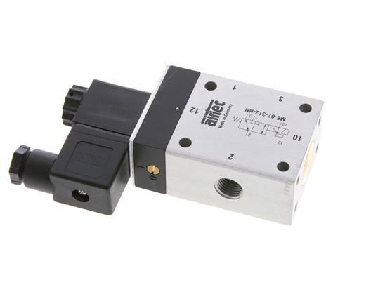 electrovanne 3/2 G1/4'' (G1/8'') Pilote externe 115V AC -0.95-10bar/-13.2-140psi Airtec