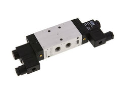 5/3 G1/4'' Electrovanne centrale d'échappement 24V AC 3-10bar/42-140psi Airtec