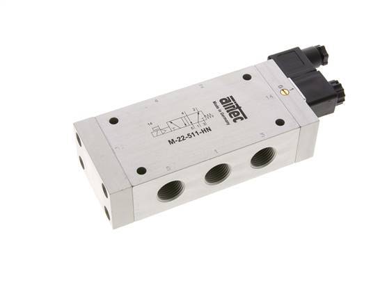 electrovanne 5/2 G1/2'' 24V DC 2-10bar/28-140psi Airtec