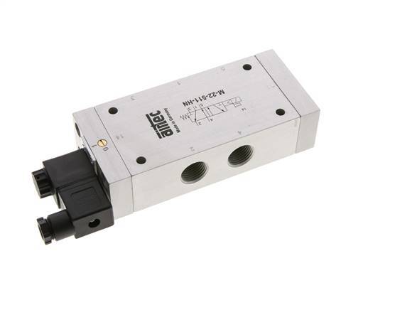 electrovanne 5/2 G1/2'' 24V DC 2-10bar/28-140psi Airtec