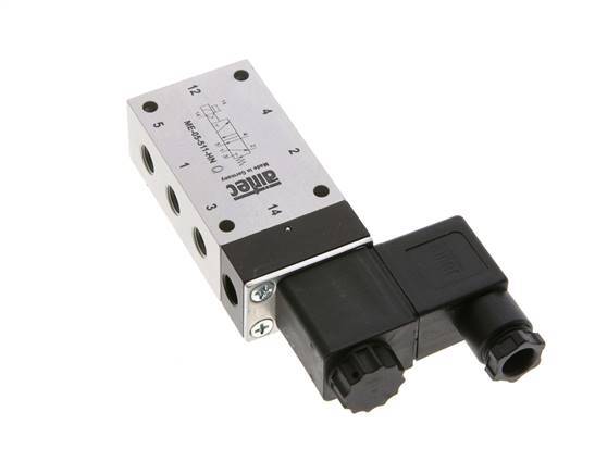 electrovanne 5/2 G1/8'' pilote externe 115V AC -0.95-10bar/-13.2-140psi Airtec