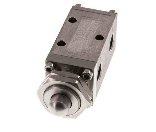 vanne à tige universelle 3/2 G1/4'' en acier inoxydable -0.95-12bar/-13.2-168psi