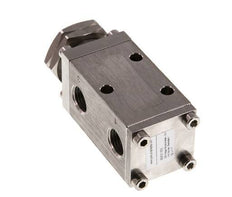 vanne à tige universelle 3/2 G1/4'' en acier inoxydable -0.95-12bar/-13.2-168psi