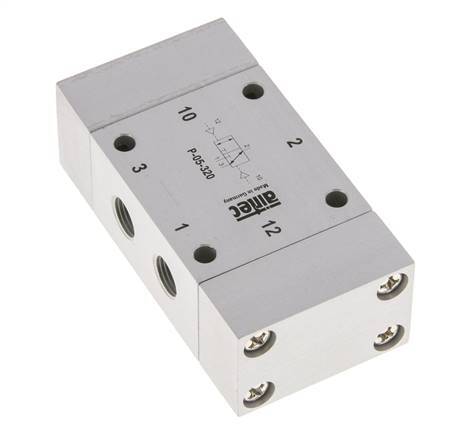 valve pilote d'air bistable 3/2 G1/8'' 0-10bar/0-140psi Airtec