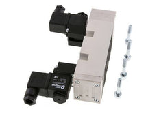 5/3 ISO 5599-2 Pressure Center Solenoid Valve 115V AC 2-10bar/28-140psi YPC