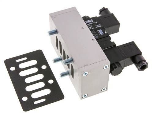 5/2 ISO 5599-3 Electrovanne bistable 24V DC 2-10bar/28-140psi Airtec