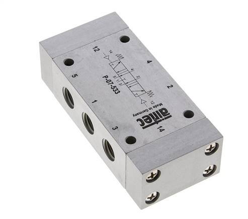 valve pilote d'air centrale d'échappement 5/3 G1/4'' 0-8bar/0-112psi Airtec