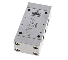 valve pilote d'air centrale d'échappement 5/3 G1/4'' 0-8bar/0-112psi Airtec