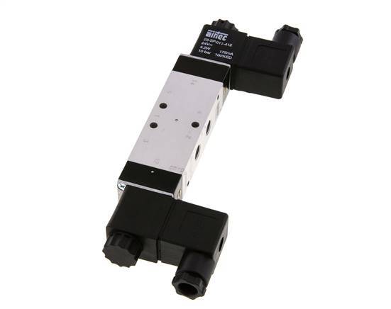 5/3 G1/8'' Electrovanne à centre fermé 230V AC 3-10bar/42-140psi Airtec