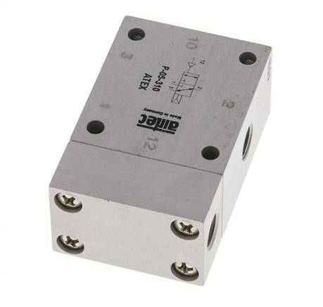 valve pilote d'air 3/2 G1/8'' ATEX 2-10bar/28-140psi Airtec