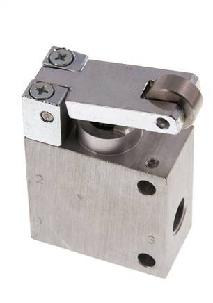 valve universelle à levier à rouleaux 3/2 G1/4'' à usage intensif -0.95-10bar/-13.2-140psi