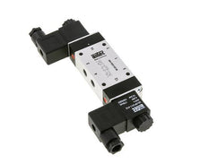 5/3 G1/8'' Center Closed Solenoid Valve 115V AC 3-8bar/42-112psi Airtec