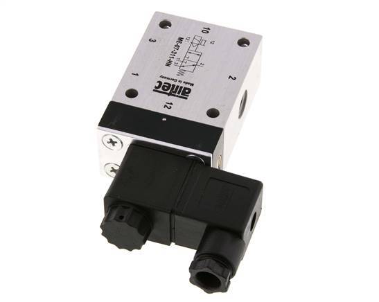 electrovanne 3/2 G1/4'' (G1/8'') Pilote externe 12V DC 0-10bar/0-140psi Airtec