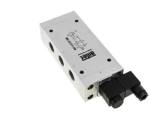 electrovanne 5/2 G1/2'' (G1/8'') Pilote externe 230V AC 0-10bar/0-140psi Airtec