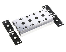 Collecteur 4 stations E.MC 5/2 5/3 voies